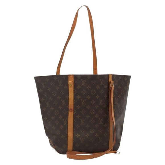 LOUIS VUITTON Monogram Sac Shopping Tote Bag - Picture 3 of 14